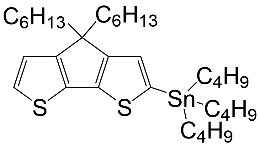 Stannane,tributyl(4,4-dihexyl- 4H-cyclopenta[2,1-b:3,4-b'] dithien-2-yl)-/1314040-04-4